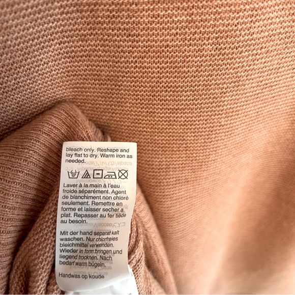 Madewell ~Kimball Pullover Sweater in Heather Rose XXS - Picture 9 of 12